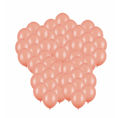 Balony Strong 30 cm brzoskwiniowe Pastel Peach - 50 sztuk