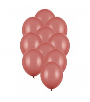 Balony Strong 30 cm burgundowy Pastel Burgundy - 10 sztuk