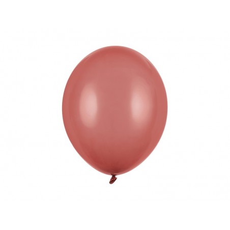 Balony Strong 30 cm burgundowy Pastel Burgundy - 100 sztuk