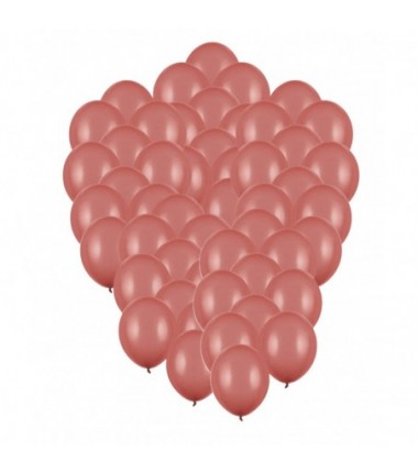 Balony Strong 30 cm burgundowy Pastel Burgundy - 50 sztuk