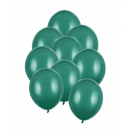Balony Strong 30 cm butelkowa zieleń Pastel Bottle Green - 10 sztuk