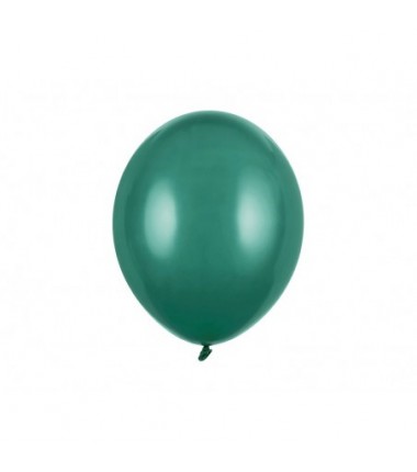 Balony Strong 30 cm butelkowa zieleń Pastel Bottle Green - 100 sztuk