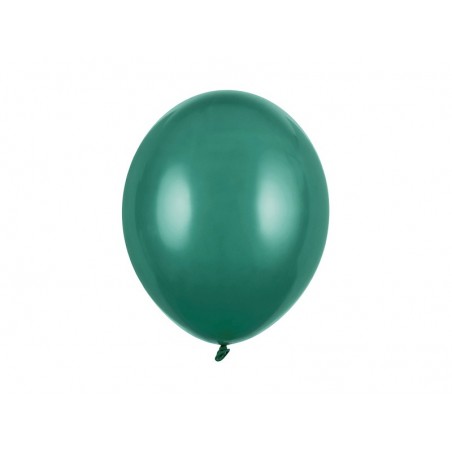 Balony Strong 30 cm butelkowa zieleń Pastel Bottle Green - 100 sztuk