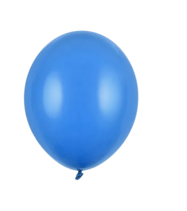 Balony Strong 30 cm chabrowe Pastel Corn. Blue - 50 sztuk