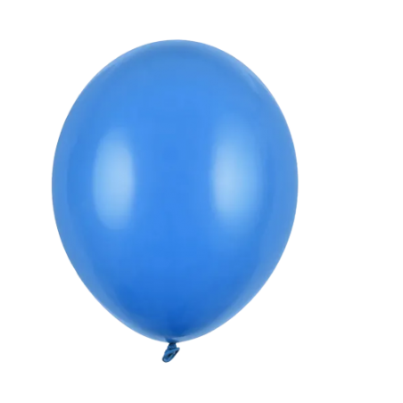 Balony Strong 30 cm chabrowe Pastel Corn. Blue - 50 sztuk