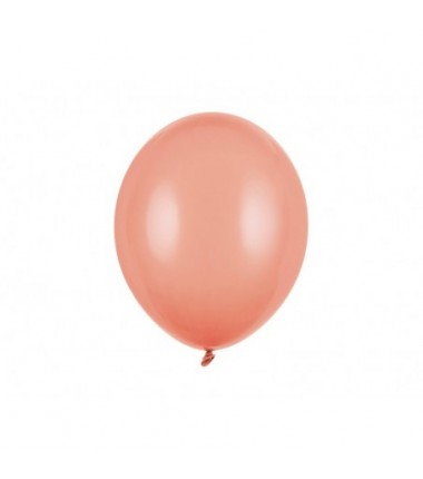 Balony Strong 30 cm ciemne brzoskwiniowe Pastel Peach - 100 sztuk