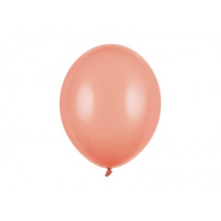 Balony Strong 30 cm ciemne brzoskwiniowe Pastel Peach - 100 sztuk
