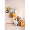 Balony Strong 30 cm ciemne kawowe Pastel Mocca - 10 sztuk