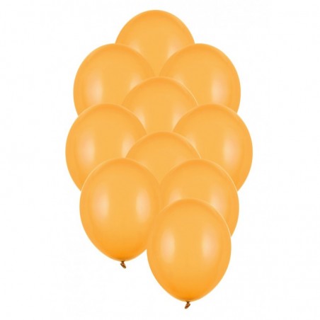 Balony Strong 30 cm ciemne miodowe Pastel Honey - 10 sztuk