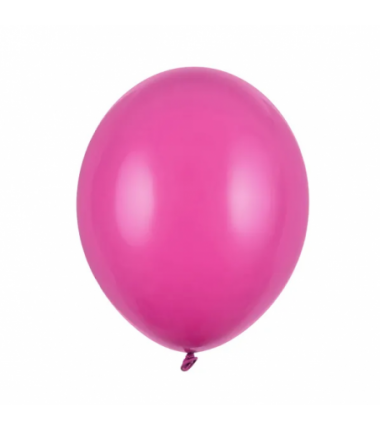 Balony Strong 30 cm ciemnoróżowe Pastel Hot Pink - 100 sztuk