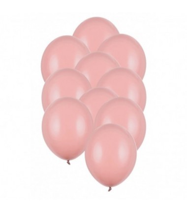Balony Strong 30 cm ciemny brudny róż Pastel Dark Dusty Rose - 10 sztuk