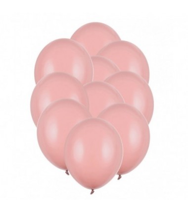 Balony Strong 30 cm ciemny brudny róż Pastel Dark Dusty Rose - 10 sztuk