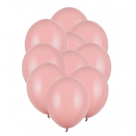 Balony Strong 30 cm ciemny brudny róż Pastel Dark Dusty Rose - 10 sztuk