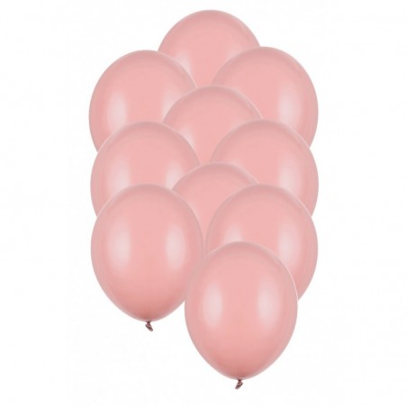 Balony Strong 30 cm ciemny brudny róż Pastel Dark Dusty Rose - 100 sztuk