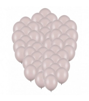 Balony Strong 30 cm ciepłe szare Pastel Warm Grey - 50 sztuk