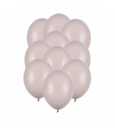 Balony Strong 30 cm ciepły szary Pastel Warm Grey - 10 sztuk