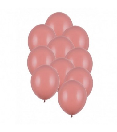 Balony Strong 30 cm dzika róża Pastel Wild Rose - 10 sztuk