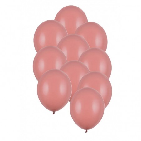Balony Strong 30 cm dzika róża Pastel Wild Rose - 10 sztuk
