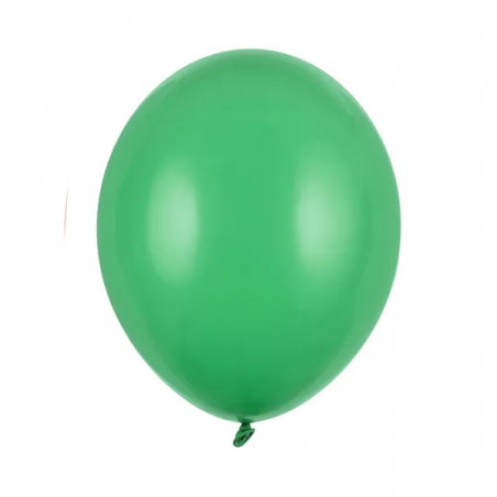 Balony Strong 30 cm emeraldowe Pastel Emerald Green - 100 sztuk