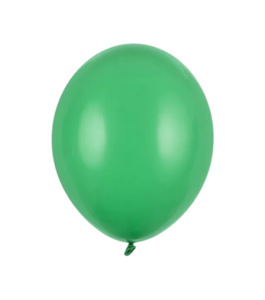 Balony Strong 30 cm emeraldowe Pastel Emerald Green - 50 sztuk