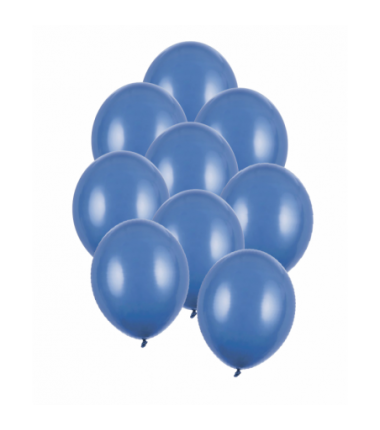 Balony Strong 30 cm granatowe Pastel Navy Blue - 10 sztuk