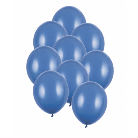 Balony Strong 30 cm granatowe Pastel Navy Blue - 10 sztuk
