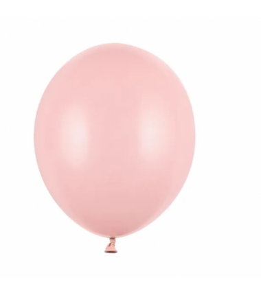 Balony Strong 30 cm jasnoróżowy Pastel Pale Pink - 100 sztuk