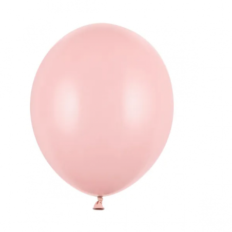 Balony Strong 30 cm jasnoróżowy Pastel Pale Pink - 100 sztuk