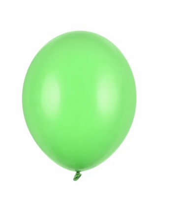 Balony Strong 30 cm jasnozielone Pastel Bright Green - 100 sztuk