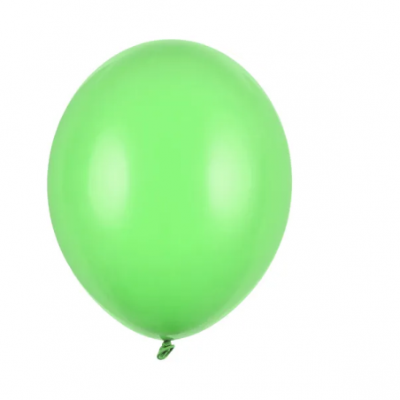Balony Strong 30 cm jasnozielone Pastel Bright Green - 100 sztuk