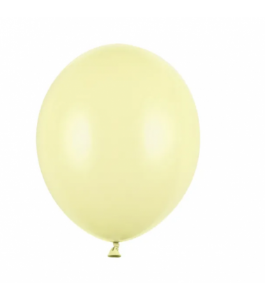 Balony Strong 30 cm jasnożółte Pastel Light Yellow - 100 sztuk