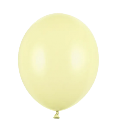 Balony Strong 30 cm jasnożółte Pastel Light Yellow - 50 sztuk