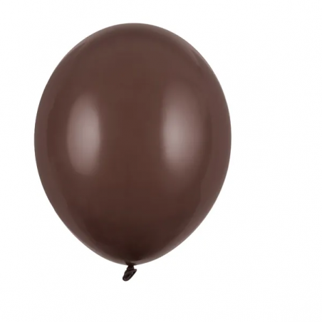 Balony Strong 30 cm kakaowy Pastel Cocoa Brown - 100 sztuk