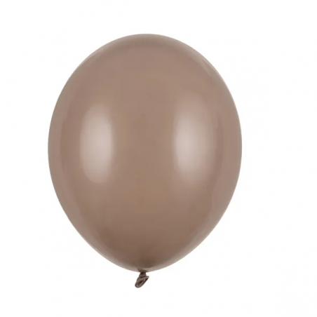 Balony Strong 30 cm kawowe Pastel Cappuccino - 100 sztuk