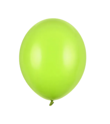 Balony Strong 30 cm limonkowe Pastel Lime Green - 50 sztuk