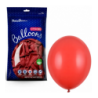 Balony Strong 30 cm makowe czerwone Pastel Poppy Red - 50 sztuk