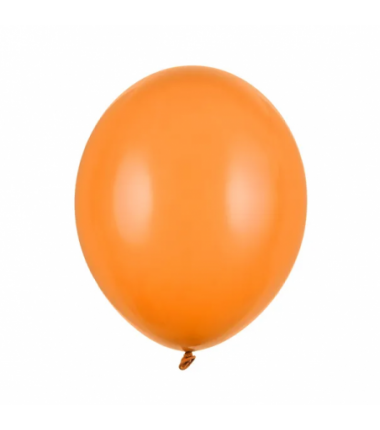 Balony Strong 30 cm mandarynkowe Pastel Mand. Orange - 100 sztuk