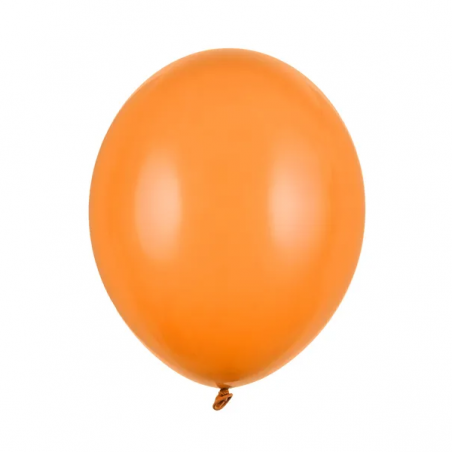 Balony Strong 30 cm mandarynkowe Pastel Mand. Orange - 100 sztuk