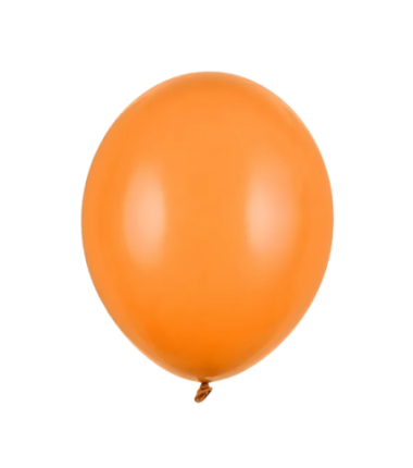 Balony Strong 30 cm mandarynkowe Pastel Mand. Orange - 50 sztuk
