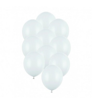 Balony Strong 30 cm mglisty niebieski Pastel Light Misty Blue - 10 sztuk