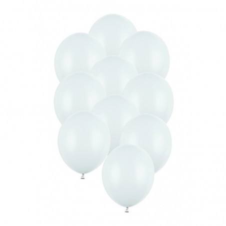 Balony Strong 30 cm mglisty niebieski Pastel Light Misty Blue - 10 sztuk