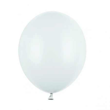 Balony Strong 30 cm mglisty niebieski Pastel Light Misty Blue - 10 sztuk