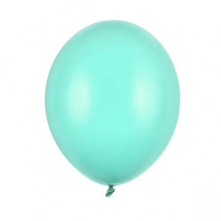 Balony Strong 30 cm miętowe Pastel Light Mint - 100 sztuk