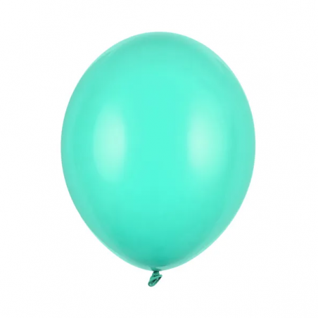 Balony Strong 30 cm miętowo-zielone Pastel Mint Green - 100 sztuk
