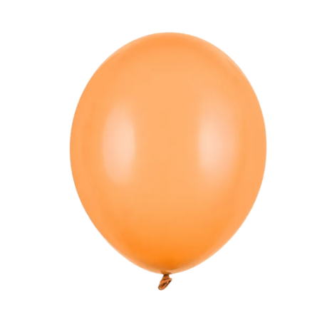 Balony Strong 30 cm pomarańczowe Pastel Brt. Orange - 50 sztuka