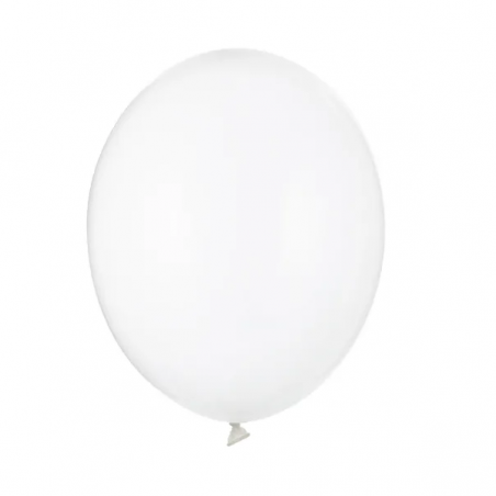 Balony Strong 30 cm przezroczyste Crystal Clear - 50 sztuk
