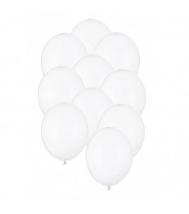 Balony Strong 30 cm przezroczyste Crystal Clear - 50 sztuk