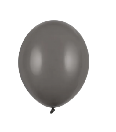 Balony Strong 30 cm szare Pastel Grey - 50 sztuk