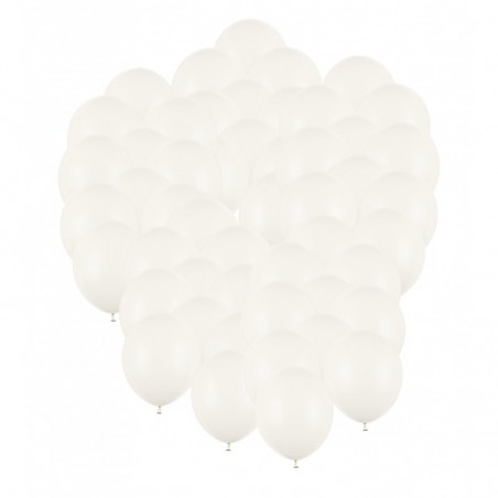 Balony Strong 30 cm złamana biel Pastel Off-white - 50 sztuk