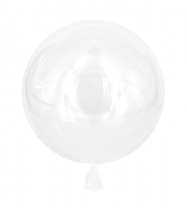 Balony BOBO transparentny  40 cm - 1 sztuka